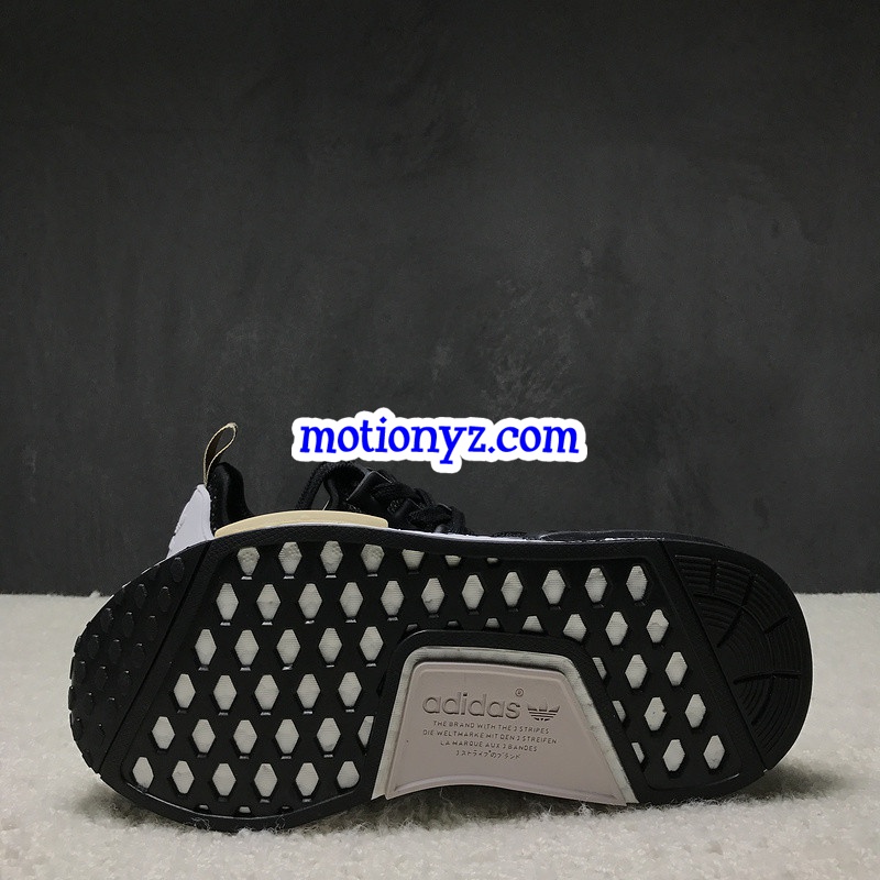 Real Boost Adidas NMD R1 Black Lace Purple BA7751